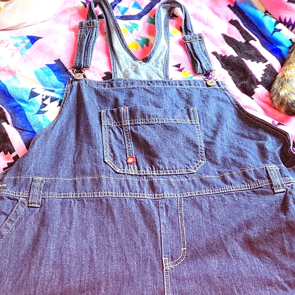 Blue Denim Dickies Overalls Dickies